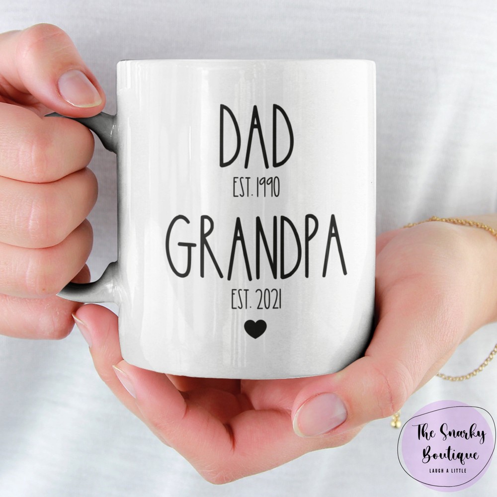 First Time Grandpa Gift New Grandpa Gift Future Grandpa Mug First Grandpa Gift