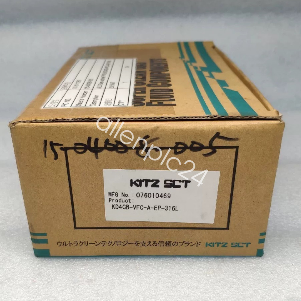 New KD4CB-VFC-A-EP-316L Pneumatic Three Way Diaphragm Valve FedExor DHL