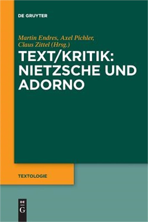 Text/Kritik: Nietzsche und Adorno (Paperback or Softback)