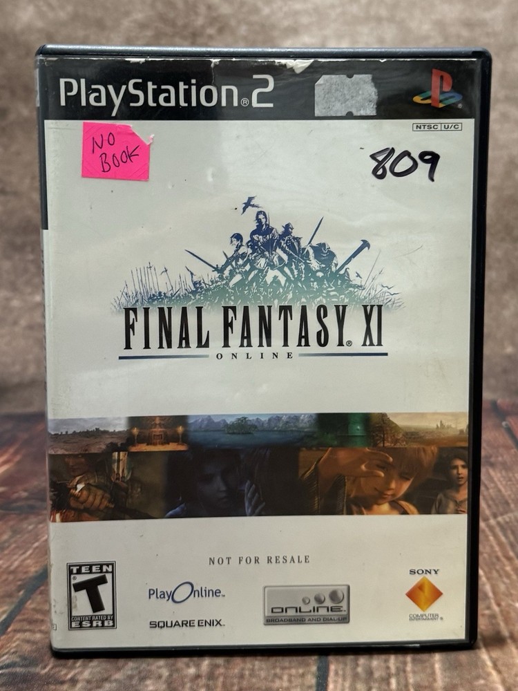 Sony PlayStation 2 - Final Fantasy XI Online