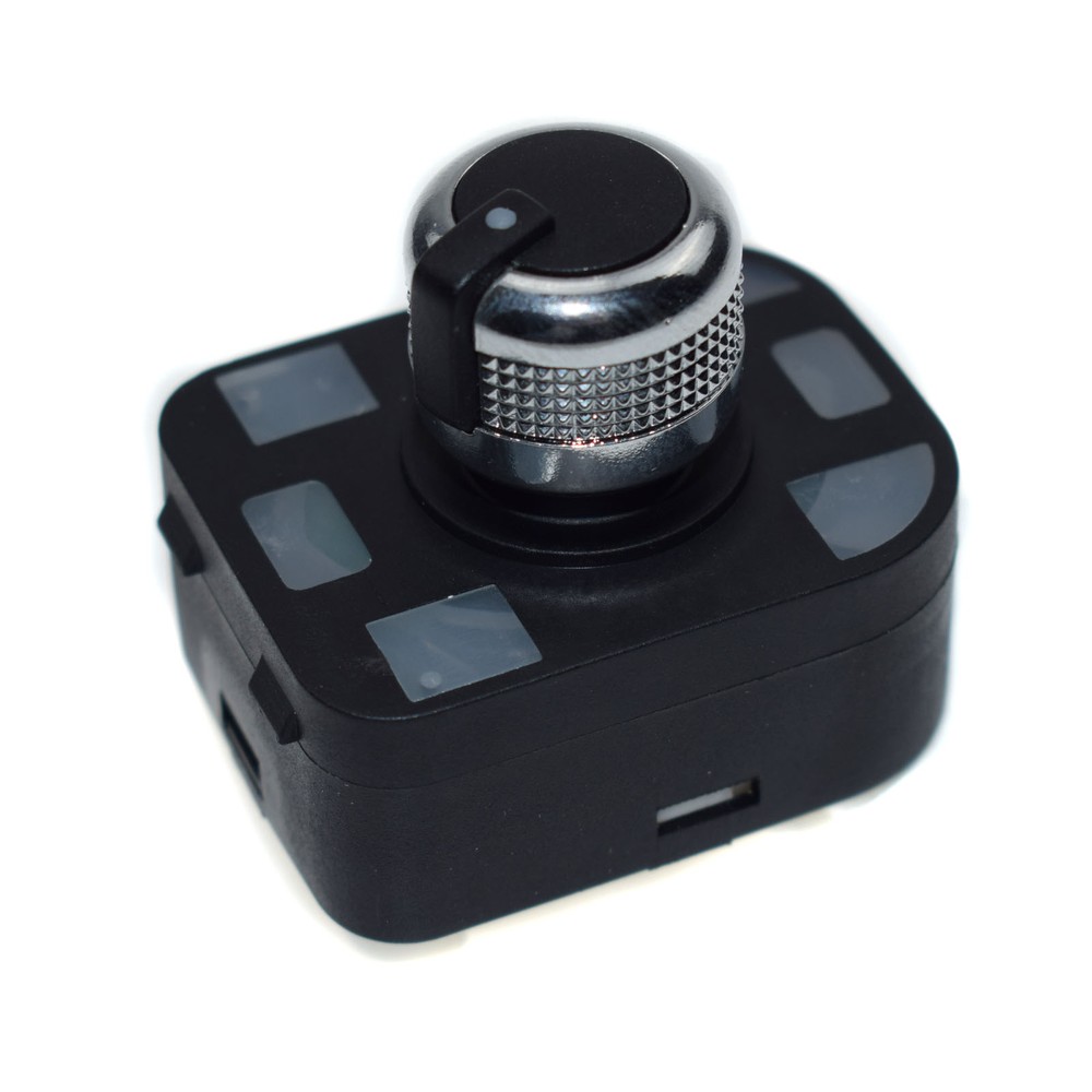 NEW CHROME CONTROL MIRROR SWITCH For AUDI A4 S4 B6 A6 Quattro Q7 R8 TT 1.8L 2.0L