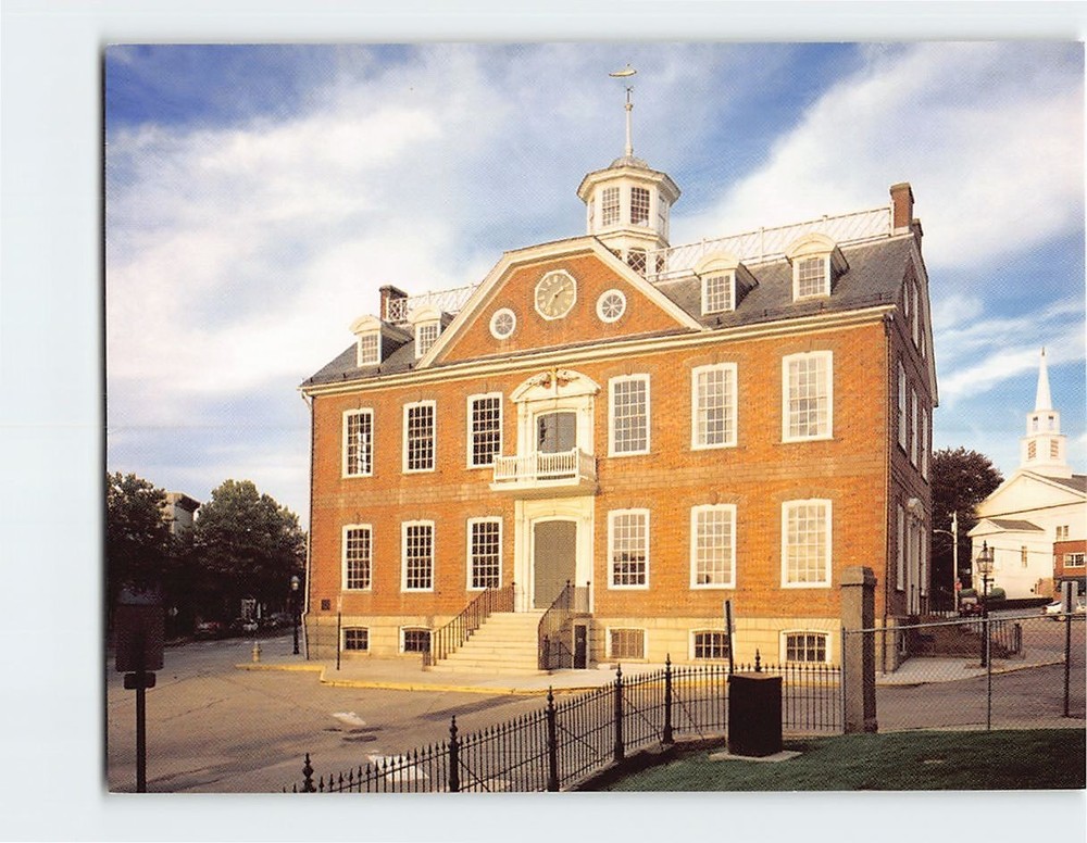 Postcard Newport Colony House Rhode Island USA