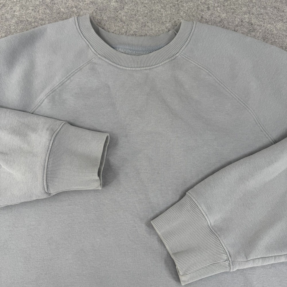 Vuori Sweater Womens Xl Restore Oversized Crew Sweatshirt Blue Gray Cozy VW265