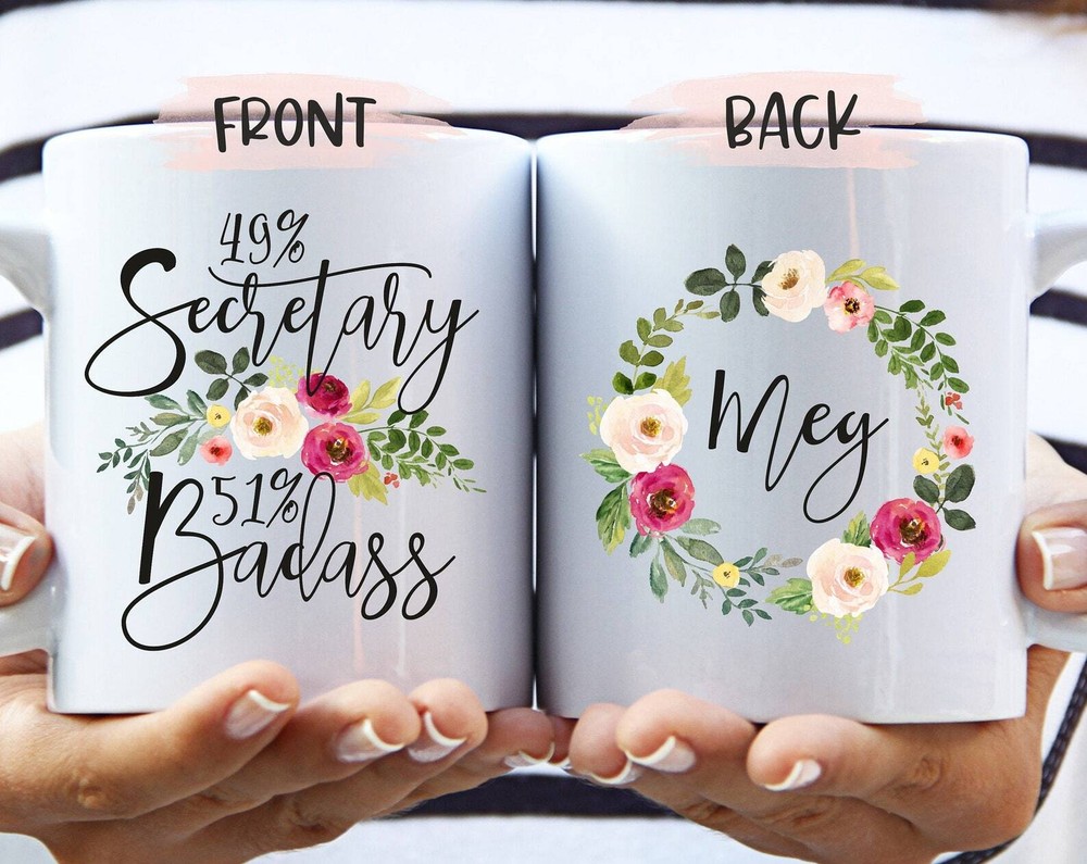 Secretary Mug Secretary Working Anniversary Gift Secretary Gift Secretary