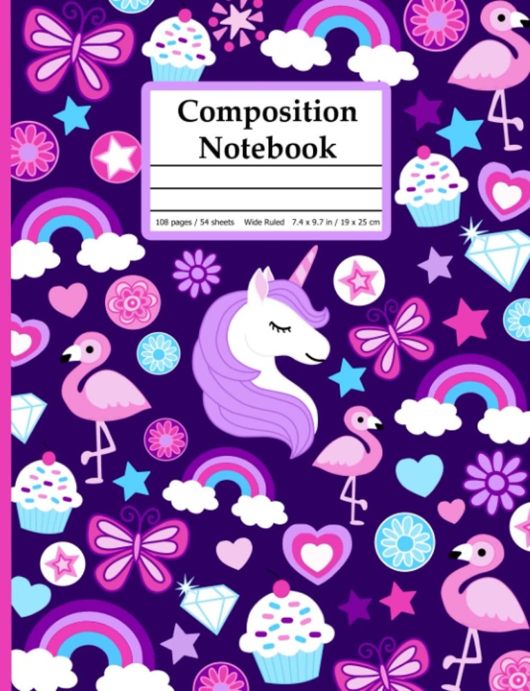 Composition Notebook: Wide Ruled Lined Paper Journal