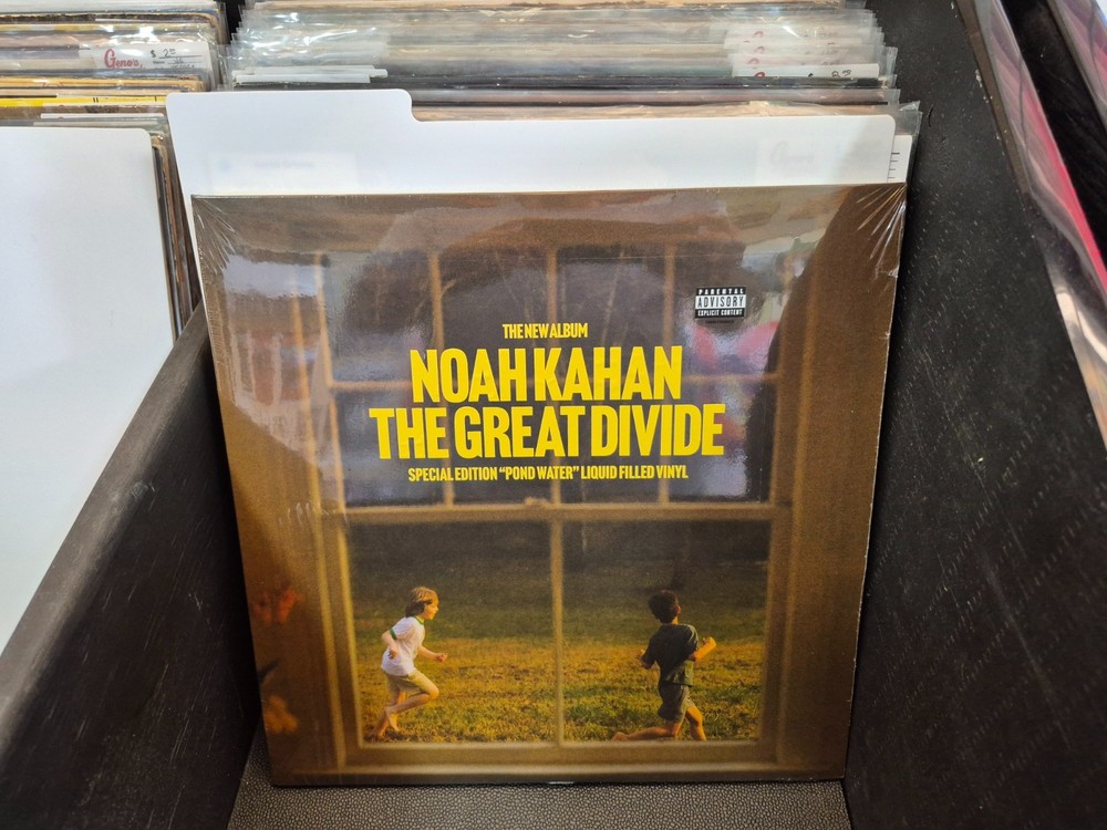 Noah Kahan - The Great Divide Pond Water Liquid Filled Vinyl 2LP NEW/SEALED M/M