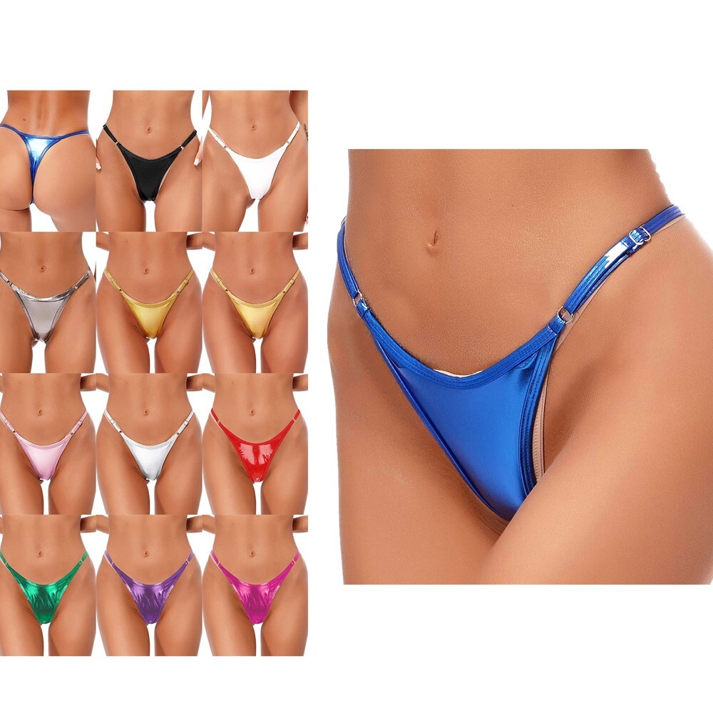 Women's Underwear Adult Briefs High Waist Panties Stylish G-String Thongs Bar