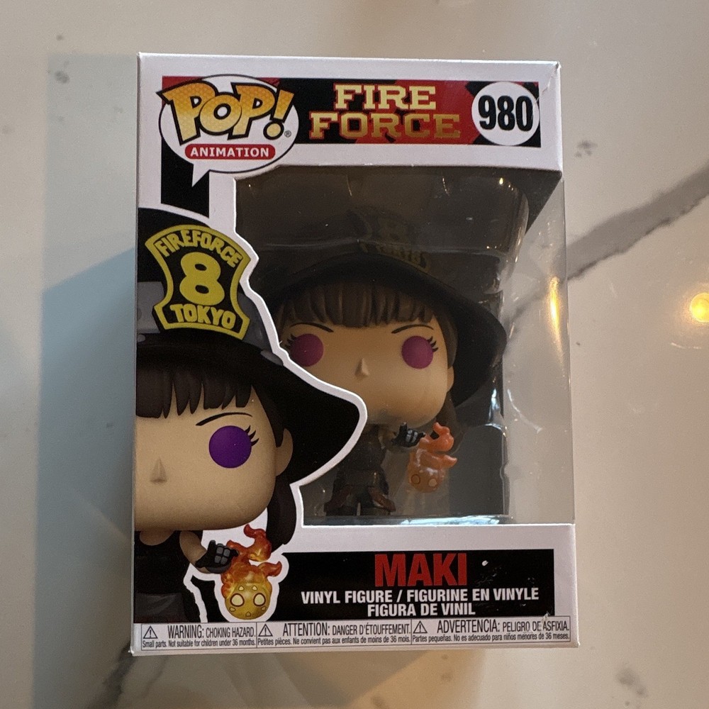 Funko Pop! Animation Maki Fire Force Vinyl Figurine #980
