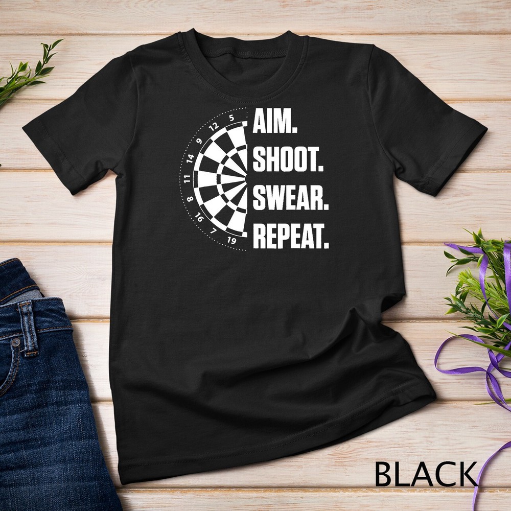 Darts Problems Dartboard Fun Hobby Dart Player T-Shirt Unisex T-shirt