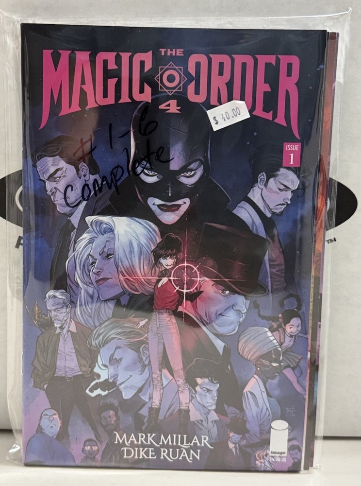 The Magic Order 4 1-6 Complete VF/NM 9.0 Image