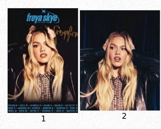 Freya Skye Poster from Stars Align Tour 2026