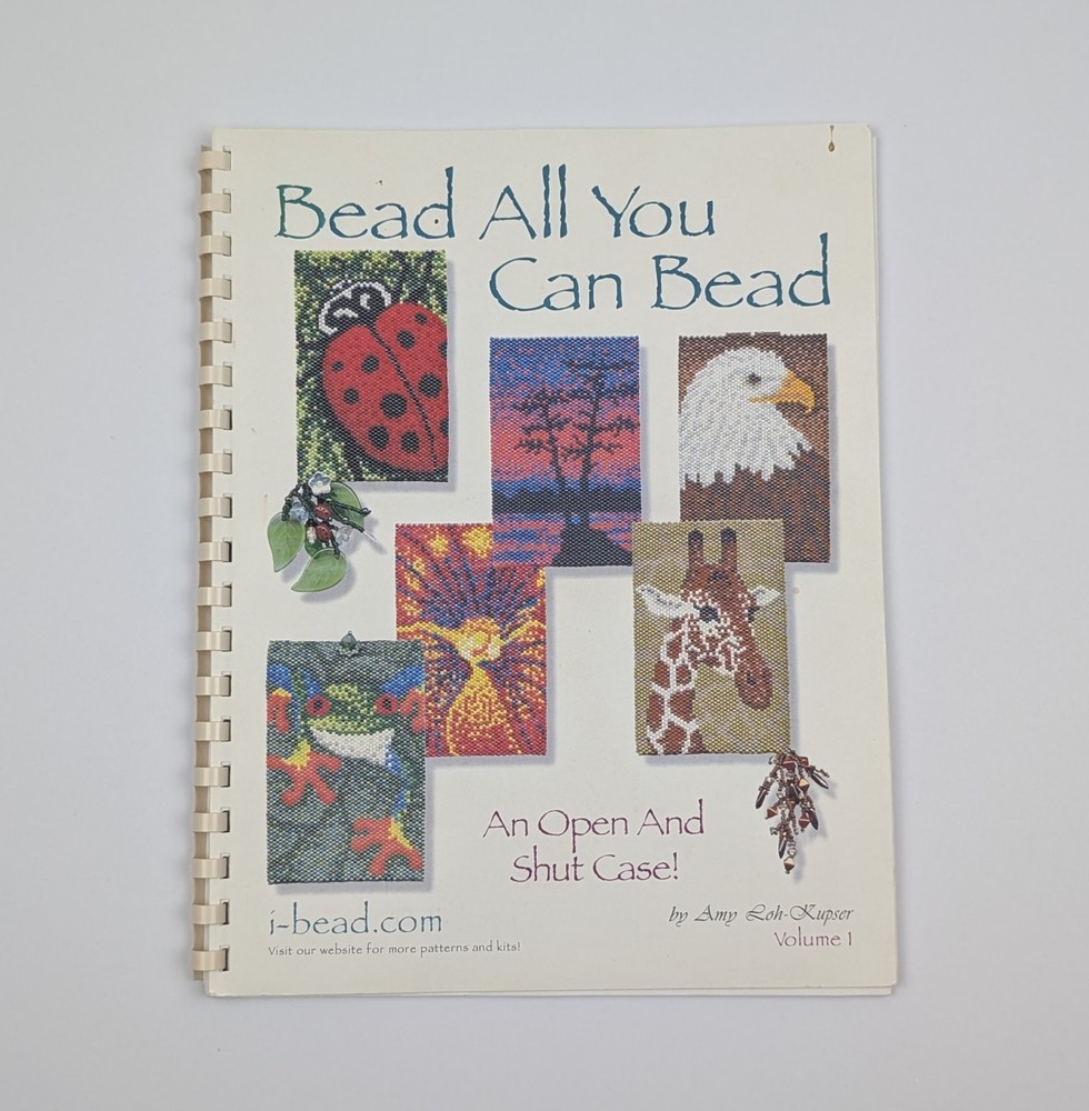 Bead All You Can Bead Pattern Book Peyote Stitch Jewelry Designs Vol 1