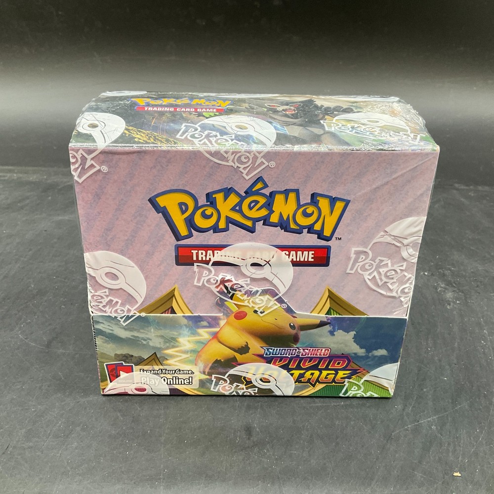 Pokemon TCG Sword & Shield Vivid Voltage Booster Box SEALED NEWPROBSTEIN is actively accepting consignments !!