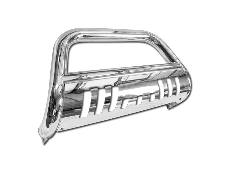 DEFECTIVE FOR 02-09 DODGE RAM BULL BAR BRUSH PUSH BUMPER GRILLE GUARD CHROME D7