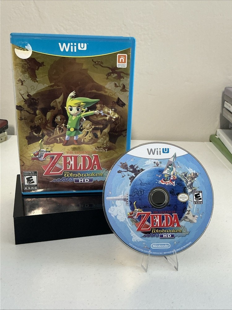 The Legend of Zelda: The Wind Waker HD (WII U, 2013) CIB Tested