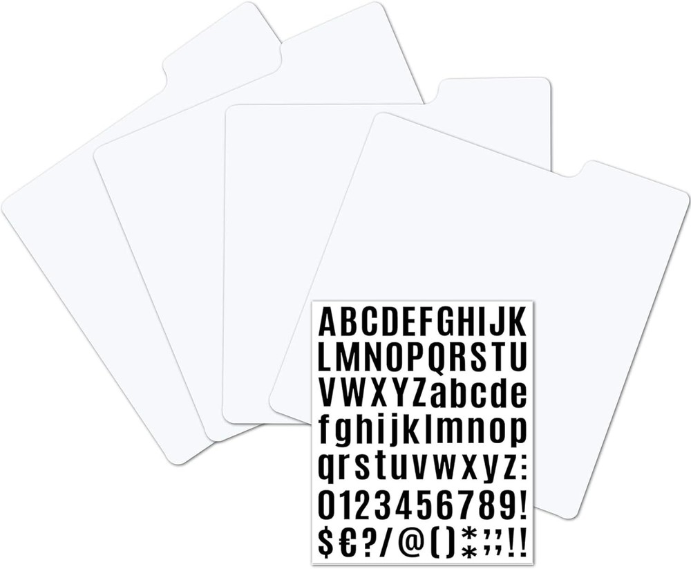 12 Inches LP Divider with Alphabet Labels, 12