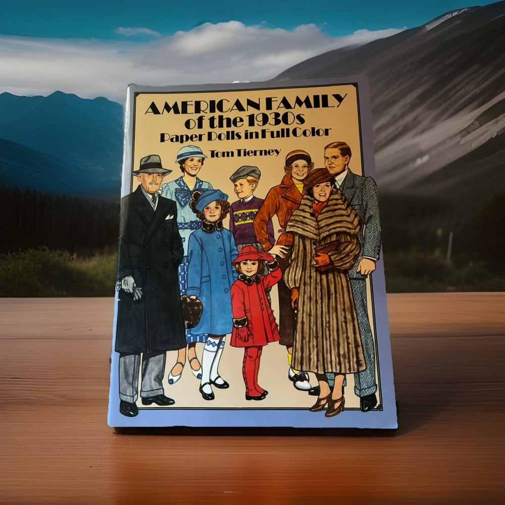 American Family of the 1930s Paper Dolls (Dover Paper Dolls), Tierney New Uncut