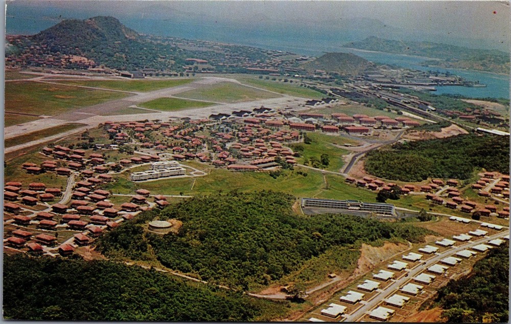 Albrook Air Force Station Panama Canal Zone 1979 Postcard