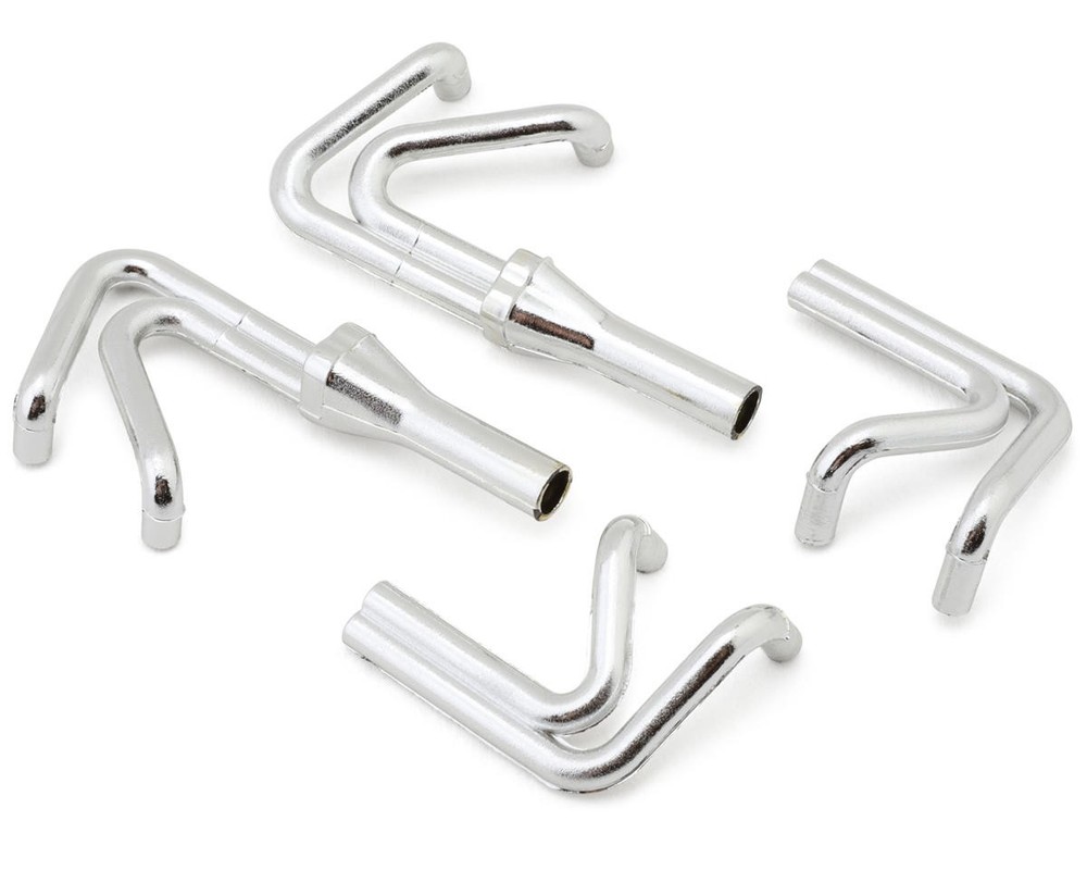 1RC Racing 1/18 Sprint Header Set (Chrome) [1RC2004]🌟✨25 Years on eBay! 250,000+ feedback!✨🌟