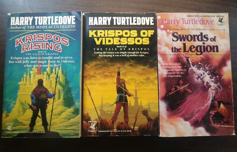 Harry Turtledove Lot of  Novels: - 3 1st Ed Paperback,