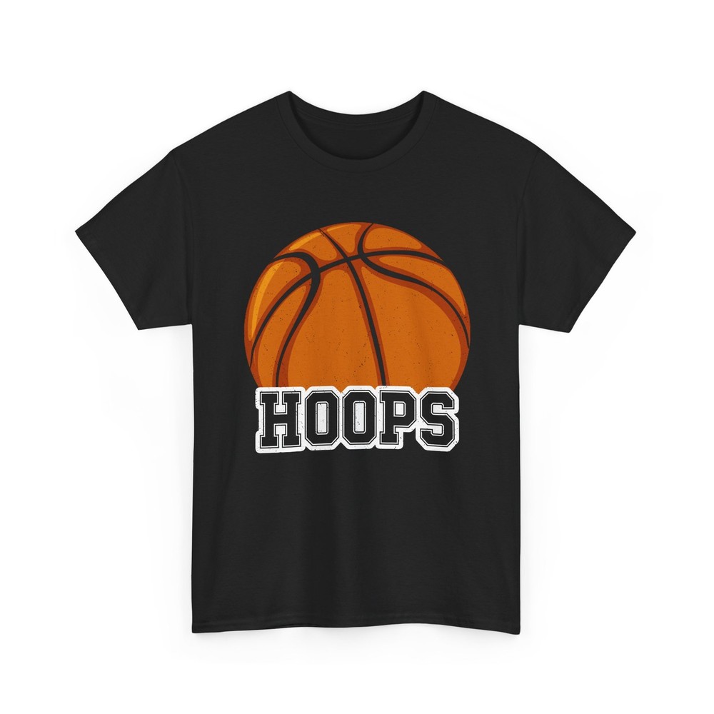 Hoops Basketball Shirt, Basketball Sports Fans Basketball Player Women Men Shirt