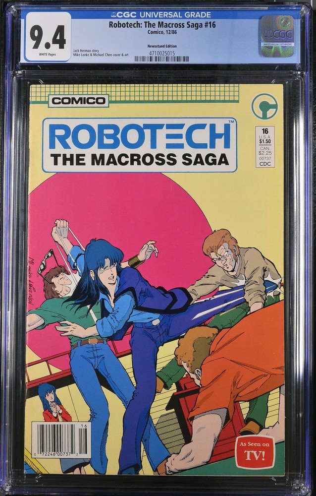 Robotech: The Macross Saga 16 CGC 9.4