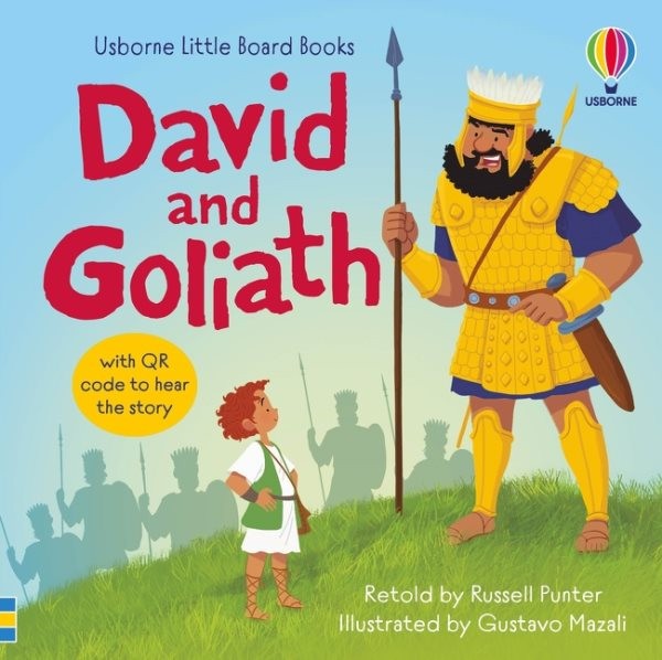 David And Goliath Little Board Book by Punter, Russell, Brand New, Free shipp...