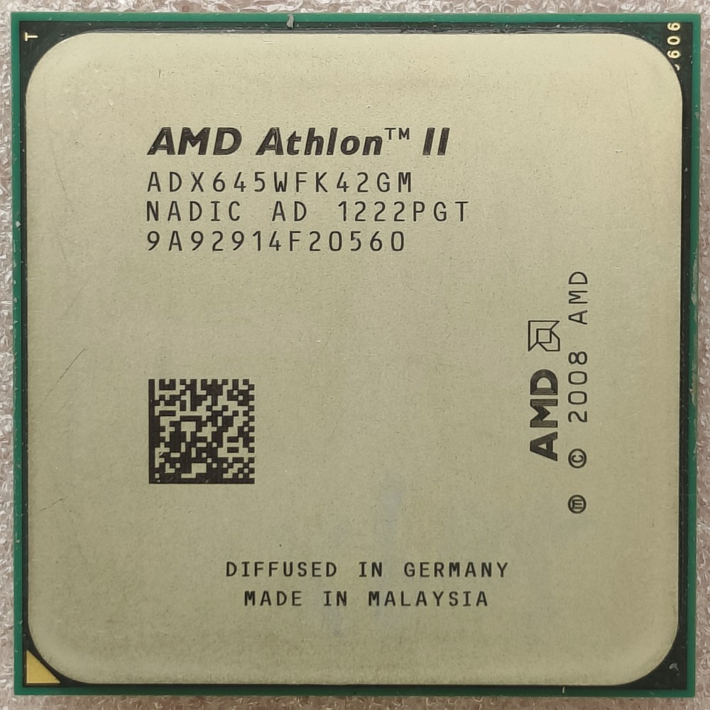 AMD Athlon II X4 645 Quad Core 3.1GHz Socket AM2+/AM3 95W CPU