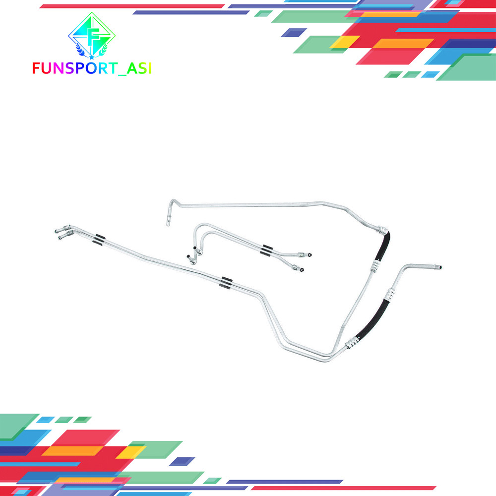 Transmission Oil Cooler Lines Kit Fit 2006-2008 Ford F150 Lobo Lincoln Mark LT