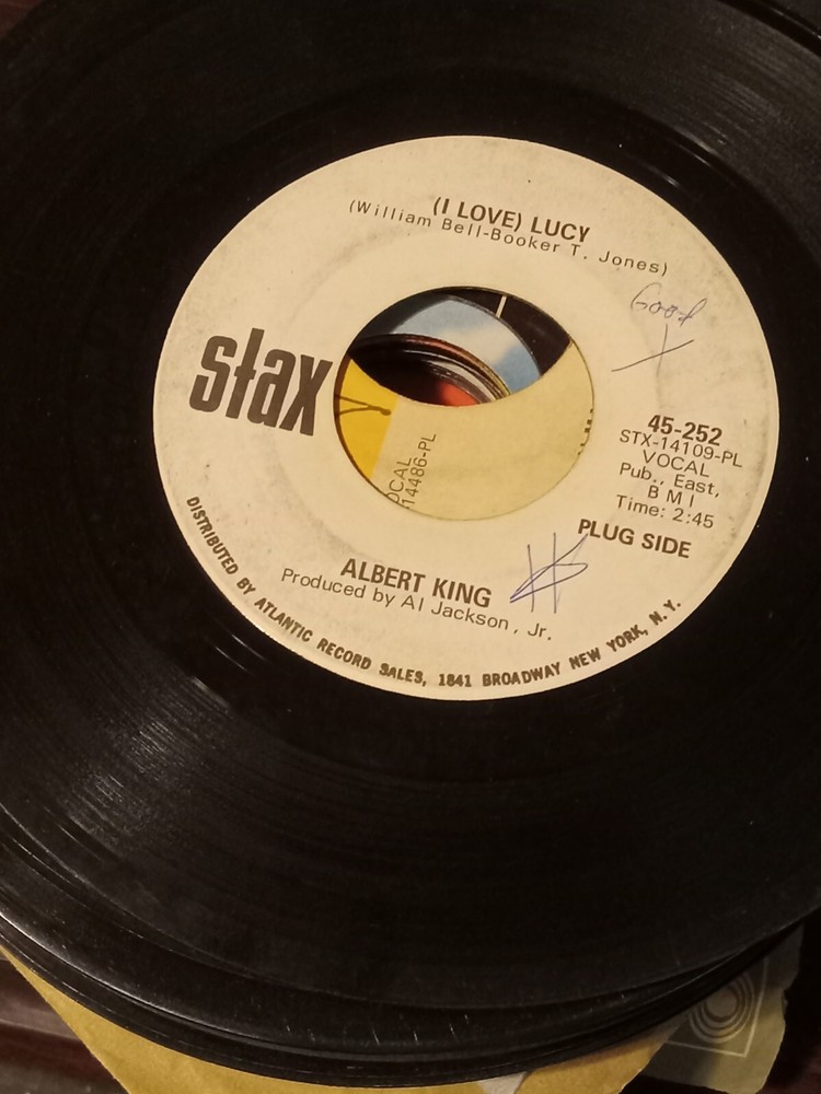 45 Record Albert Kings (I Love) Lucy/You're Gonna Need Me VG