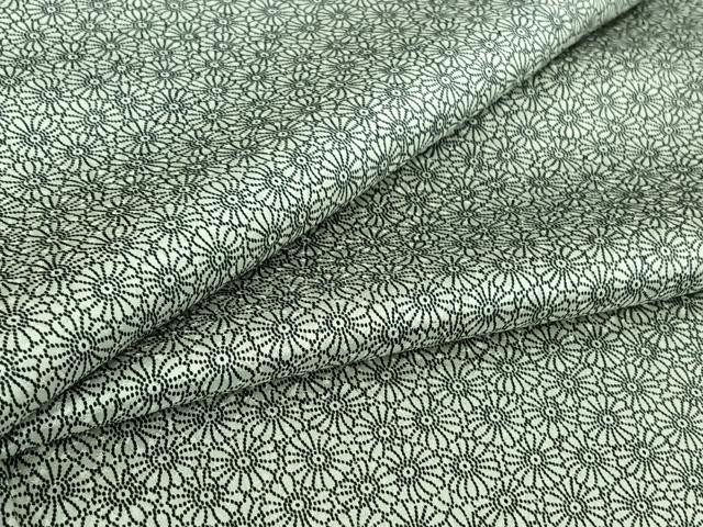 Heiwaya Kimono Small Flower Pattern Silk Used, 155cm Length