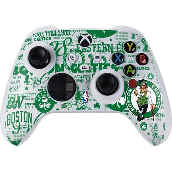 NBA Boston Celtics Xbox Series S Controller Skin - Boston Celtics Historic Blast