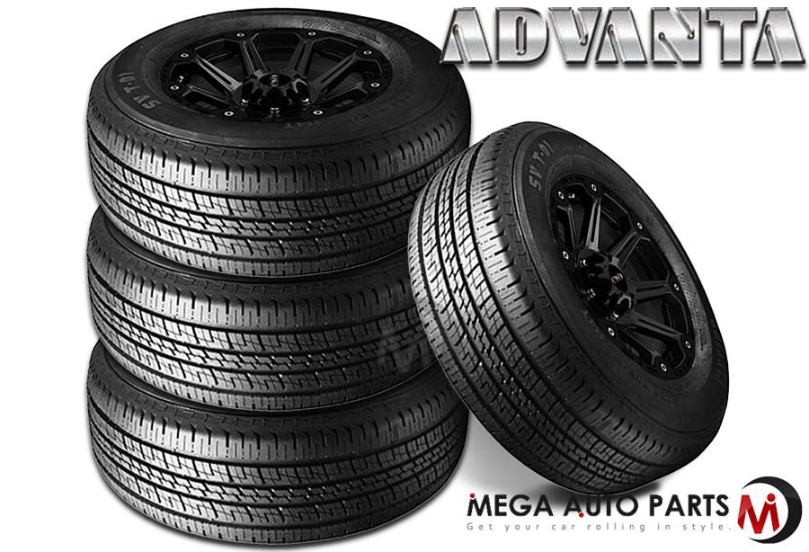 4 Advanta SVT-01 225/65R17 100T All Season Performance Tires 60,000 Mi Warranty