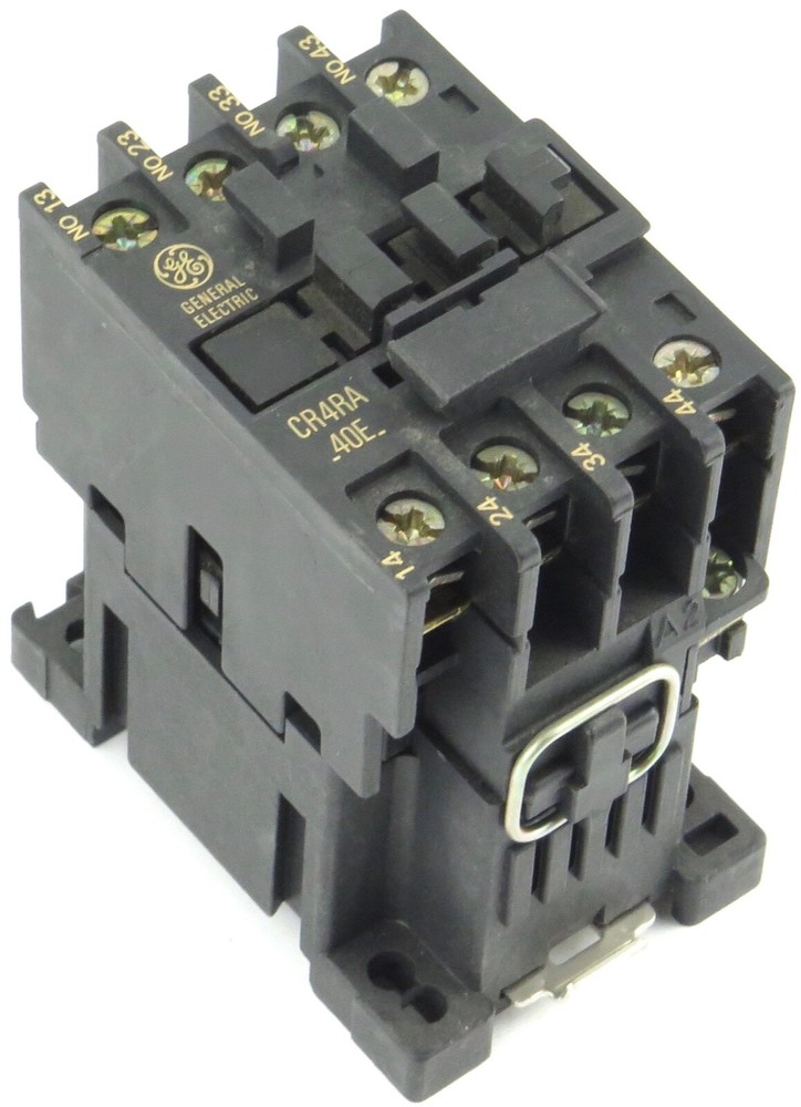 NEW GE MAGNETIC CONTACTOR CR4RA40EB 220/240V COIL CSE-40E-240 4-NO CONTACT