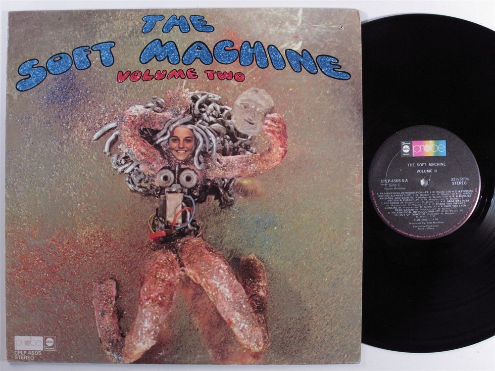 SOFT MACHINE Volume Two ABC/PROBE LP VG+ d