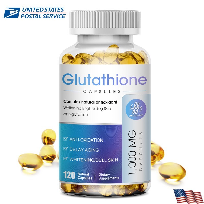 120Glutathione Capsule Strong Antioxidant Anti Aging Skin Whitening Liver Health