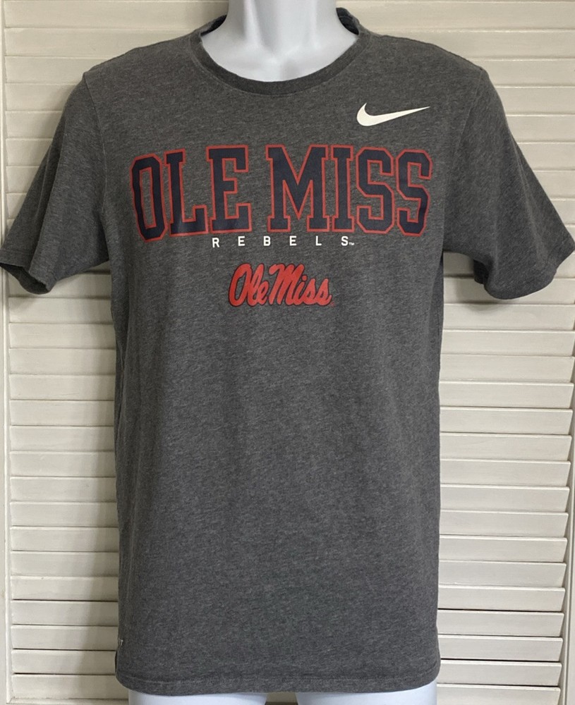 Adult Nike Dri-Fit Ole Miss Rebels T-Shirt, Small