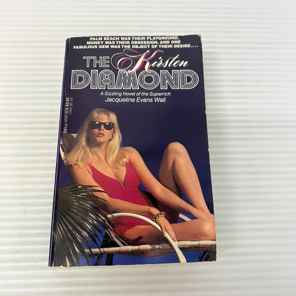 Kirsten Diamond Drama Paperback Book by Jacqueline Evans Wall from Dell 1987