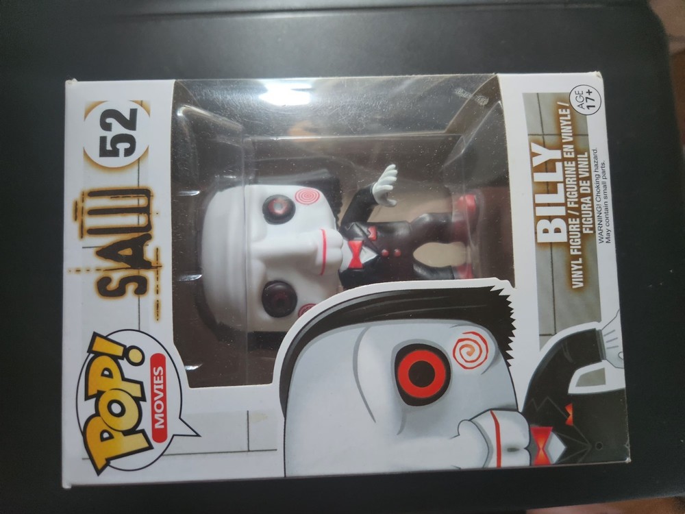 Funko Pop! Saw: Billy The Puppet 52 Rare Vaulted Grail