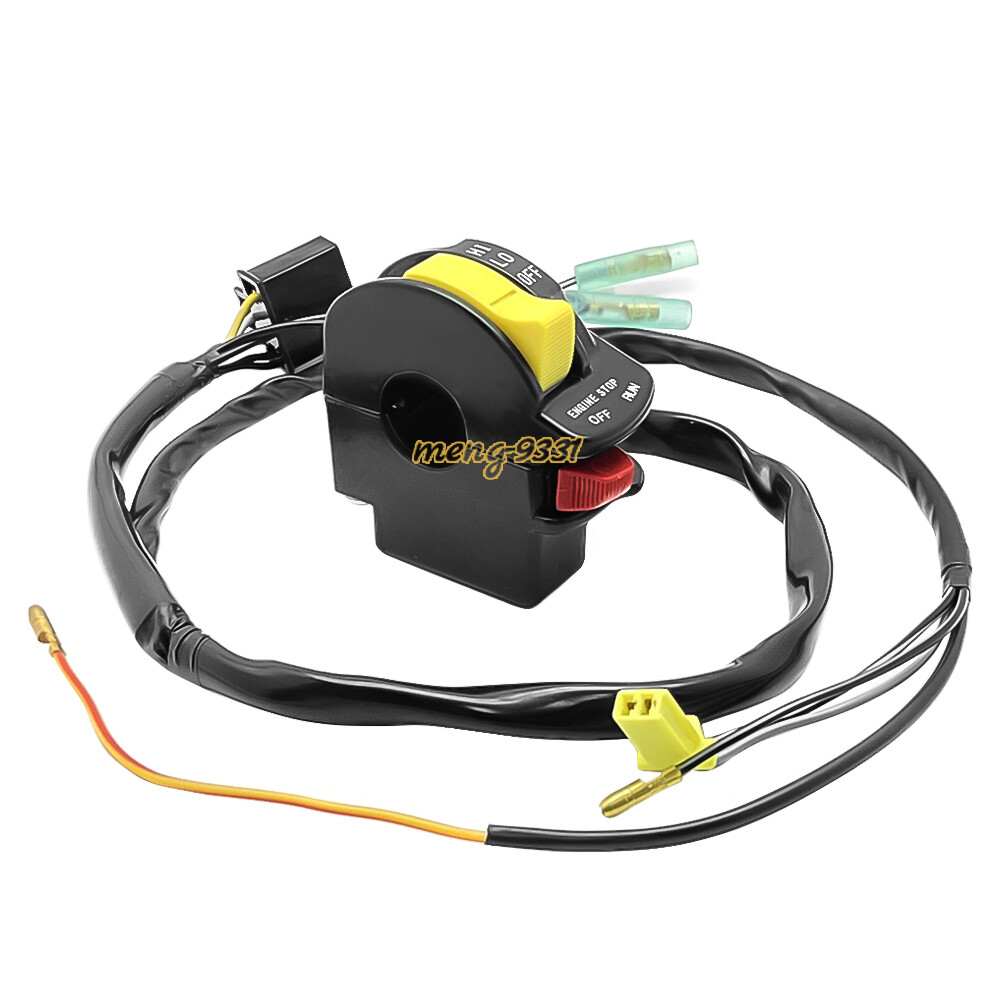 Handlebar Stop Kill Switch Headlight for Suzuki QuadRacer 250 LT250R 1987-1992