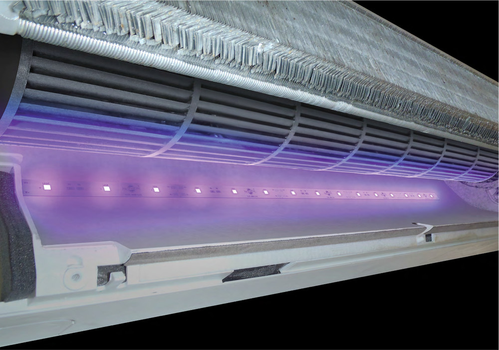 UV LED Kit for MINI SPLIT Ductless A/C Air Purifier w/ 4-12