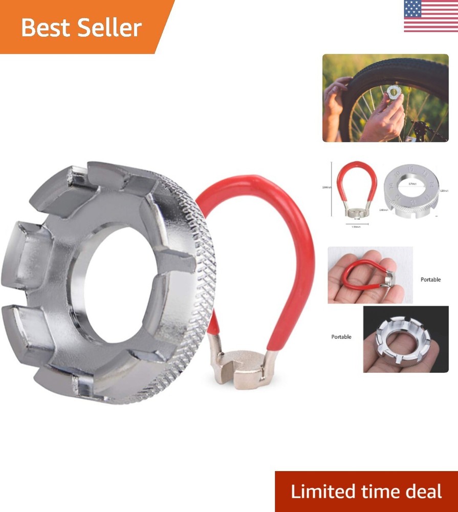 Portable Bike Spoke Wrench Duo for Smooth Cycling Performance