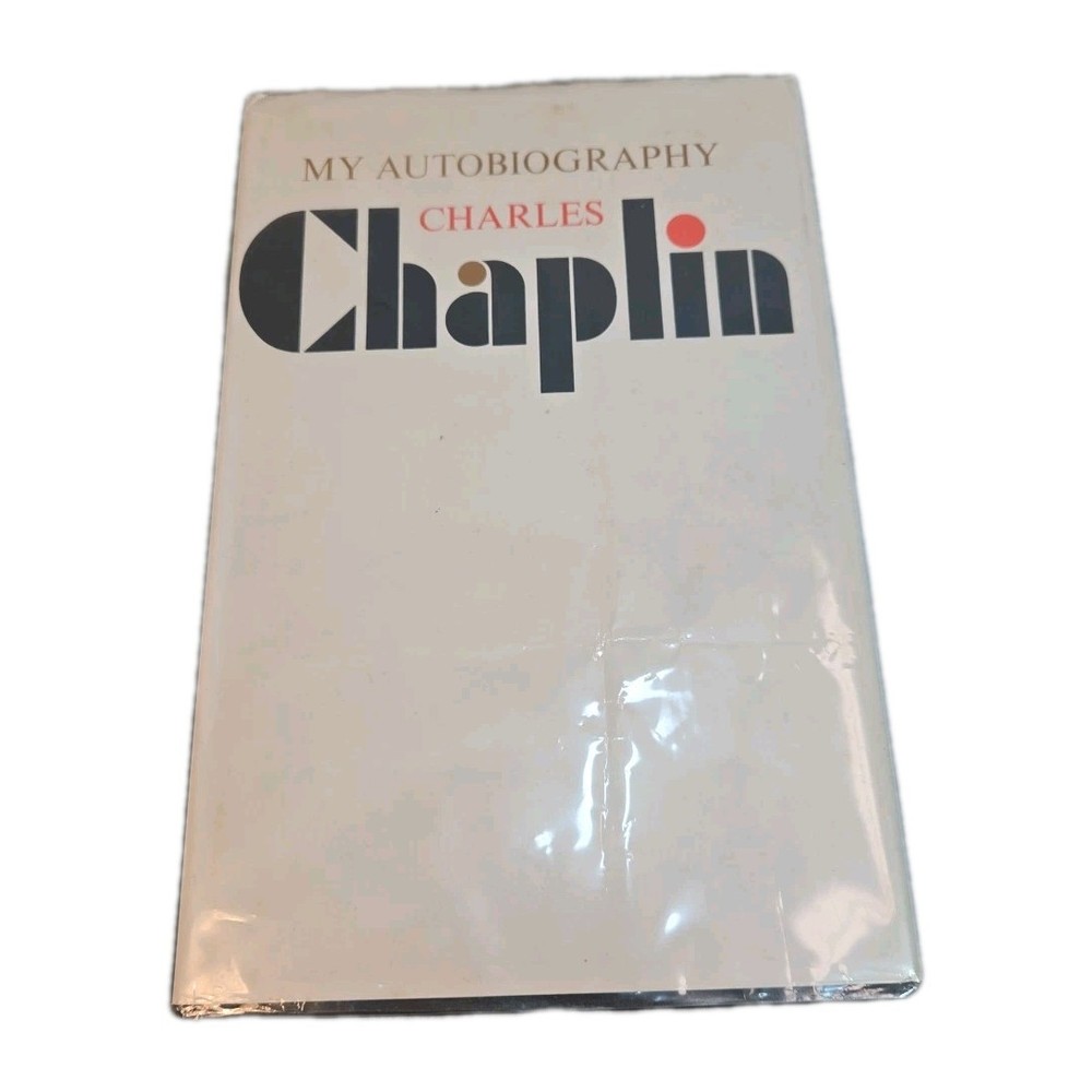 Charles Chaplin, My Autobiography, by Charlie Chaplin (1964 HARDCOVER 1st Print)