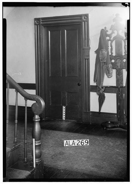 Photo:Eutaw Alabama White-McGiffert House Door Interior Hall 1936
