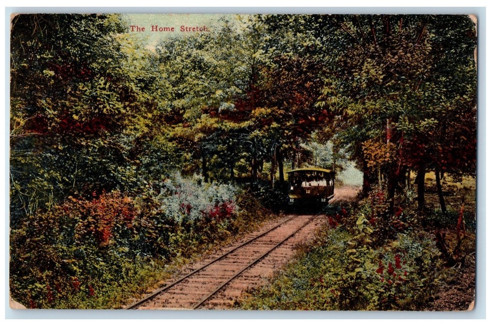 1912 The Mauch Chunk Summit Hill & Switch Back Railroad Mauch Chunk PA Postcard