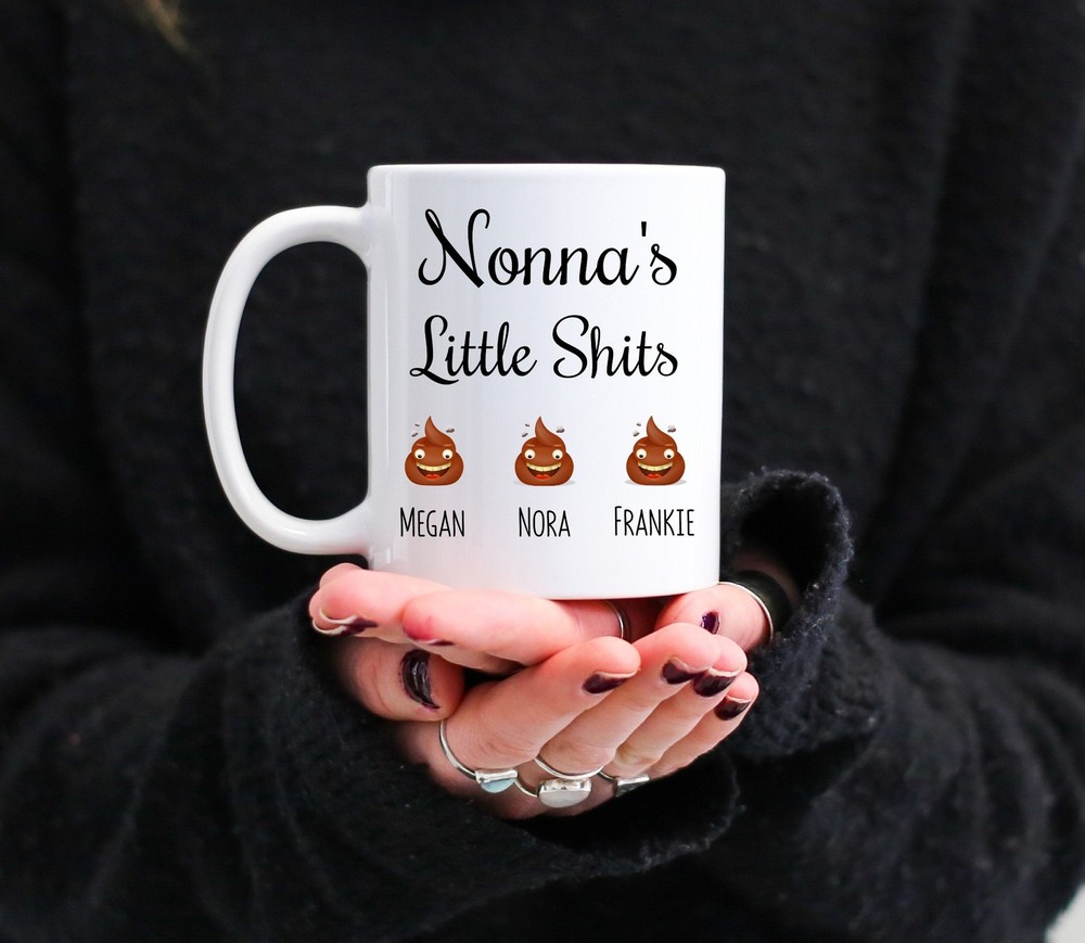 Nonna Gifts Personalized Nonna Coffee Mug Nonna Gifts From Grandkids Nonna Mug