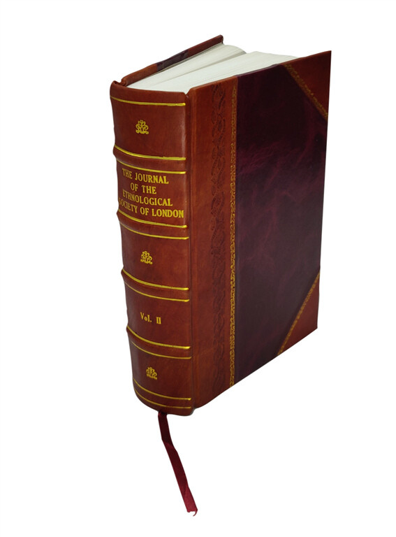 Ethnological Society of London Journal Volume 2 1870 Leather Bound Edition