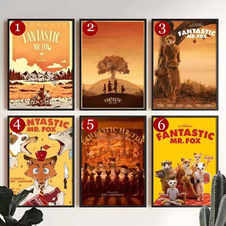 Movie The Fantastic Mr Fox Poster, Home Decor, Wall Decor