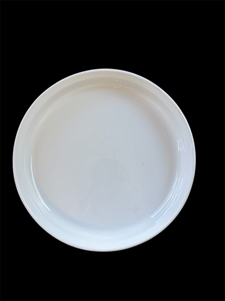 Vintage Corning Ware F-3-B French White 10 inch Round Quiche Dish