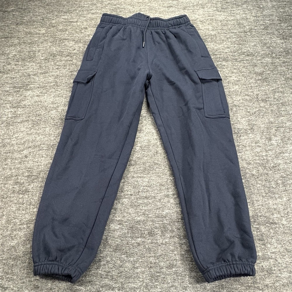 Pro Club Cargo Sweatpants Men’s 2XL Navy Heavyweight Jogger Streetwear